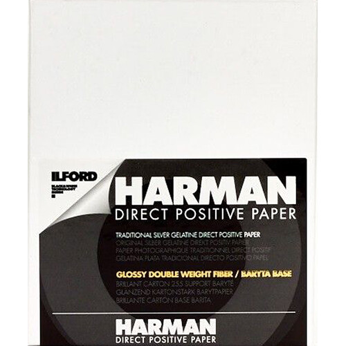 Direct Positive Fiber Based Paper — 5 x 7" Sheet