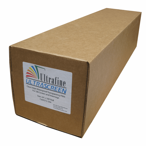 24" Clear Inkjet Waterproof Film Roll Paper