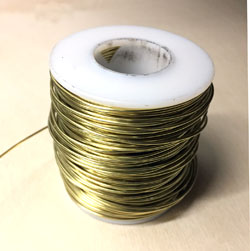 Brass Wire Round (14ga)