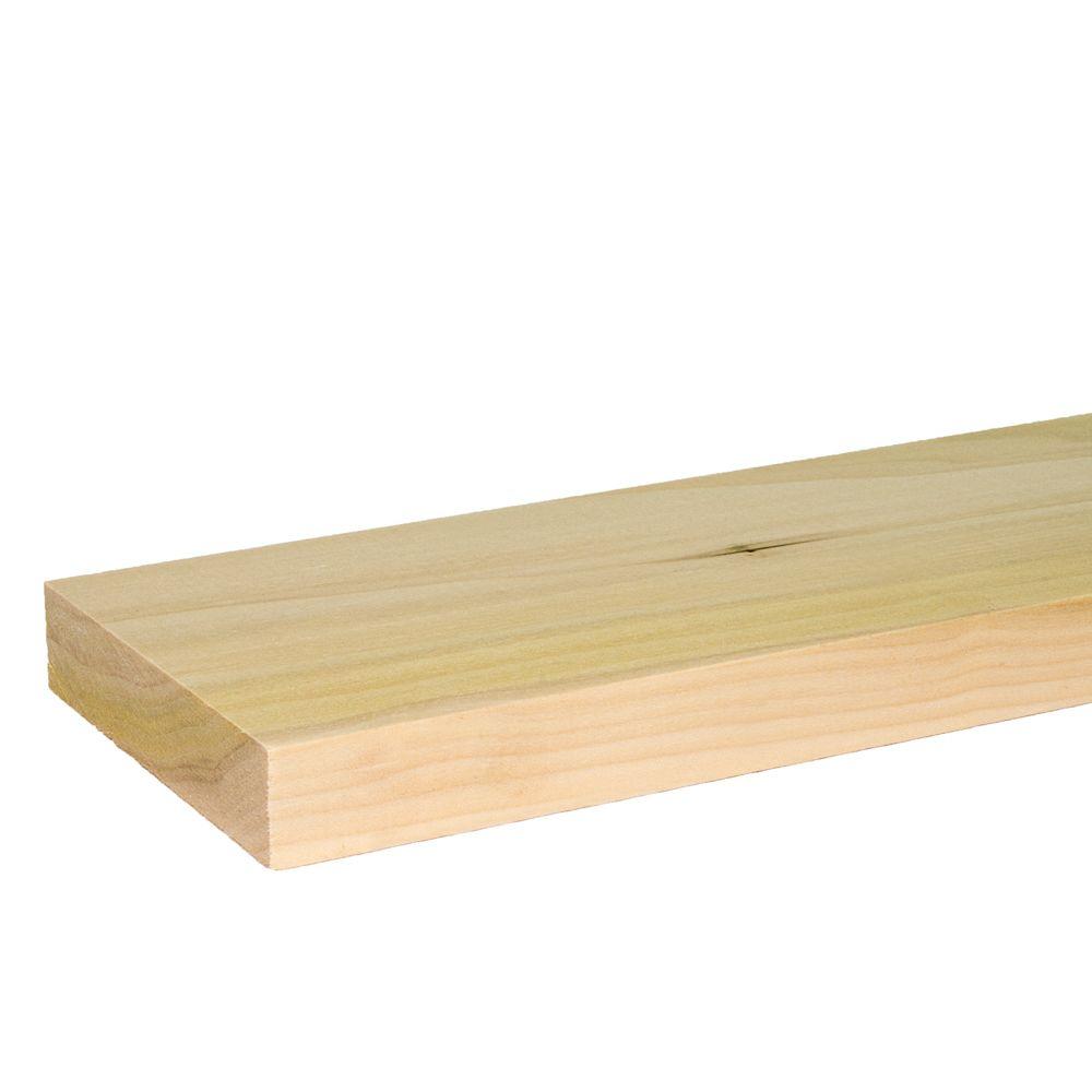 Poplar Board (3/4" x 4" x 8')