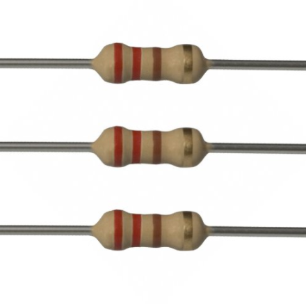 Resistors, 220 Ohm -  pack of 100