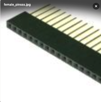 Pins- 2mm Pitch 40-Pin Female Socket Headers (Pack of 5)