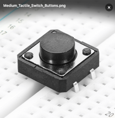 Pushbutton Switch - 12mm Square