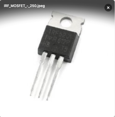 IRF520 MOSFET Transistor