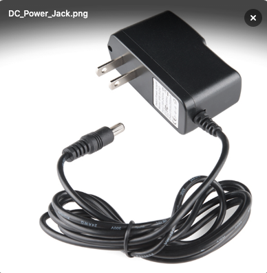 DC Power Jack (2.1mm inside diameter)